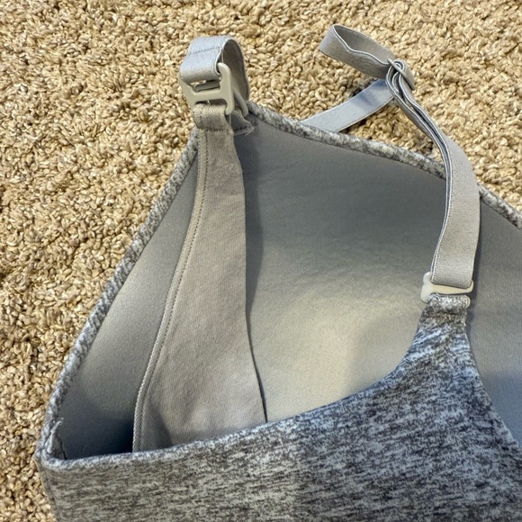 Soma Heather Gray Enbliss Wireless Nursing Bra - Picture 8 of 8
